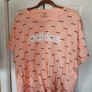Baby Pink Addias T-Shirt
